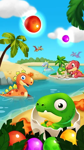 Dino bubble pop Island