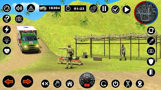 US Army Ambulance Game: Rescue