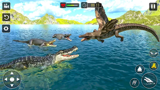 Wild Crocodile Sim Animal Game