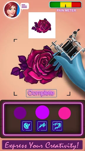 Ink Tattoo:Tattoo Drawing Game