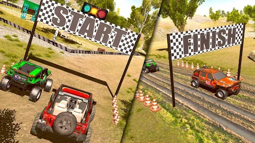 4x4 SUV driving simulator 2021