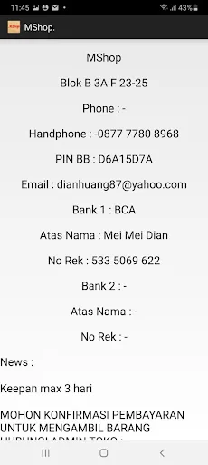 Mshop Tanah Abang
