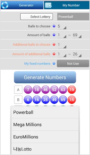 Multi Lotto Generator