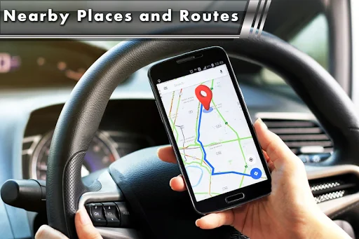 GPS Route Finder and Location