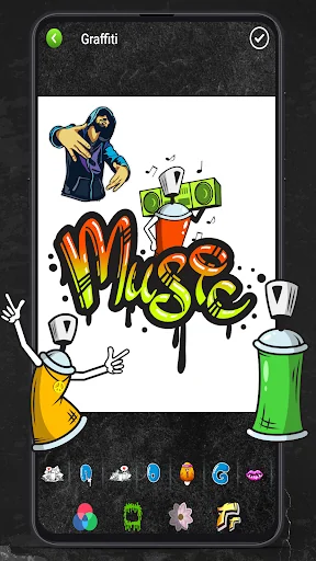 Graffiti Spray Logo Maker App