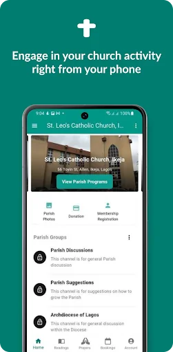 Parish Bulletin: Catholic App