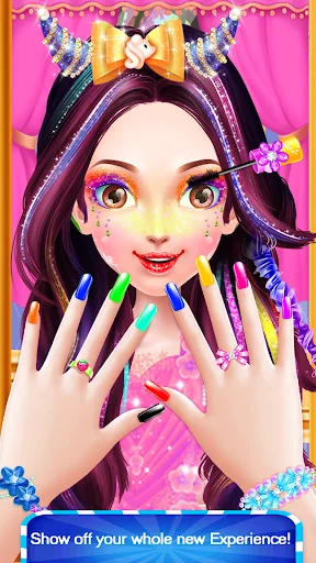 Rainbow Unicorn Fashion Salon
