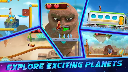Bheem Galaxy Rush Game