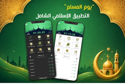Muslim Day: Athan, Quran&Qibla