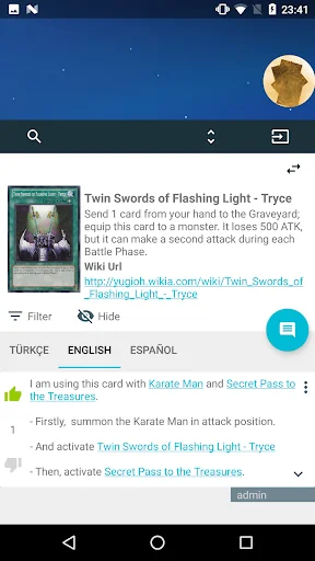 Card Guide for Yugioh