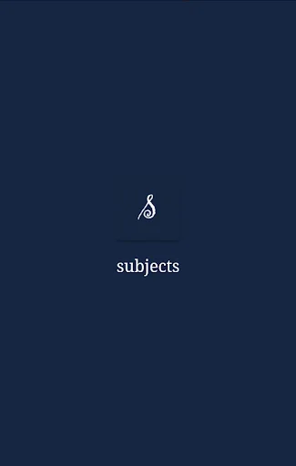 subjects