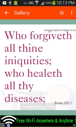 Healing scriptures and verses