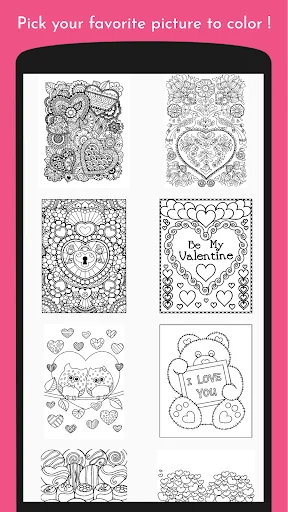 Romantic Heart Coloring Book