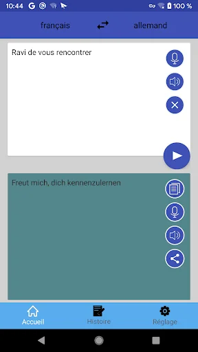 Traduction français allemand |