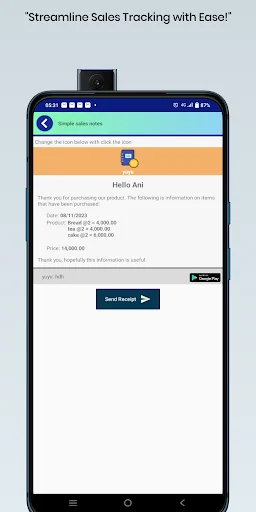Simple Sales Notes