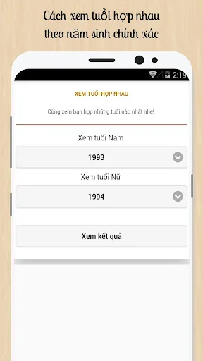 Xem tuổi hợp