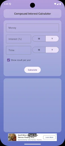 Compound Interest Calculator
