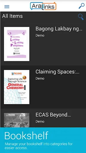 ARALinks eReader
