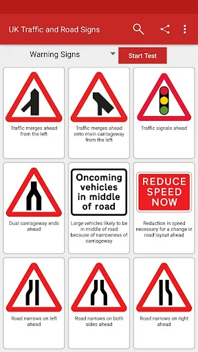 UK Traffic and Road Signs