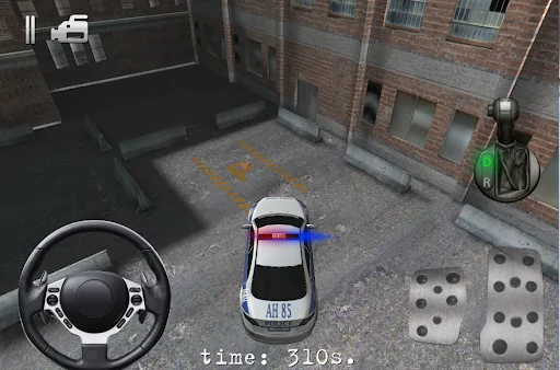 Police Car Parking Driver 3D