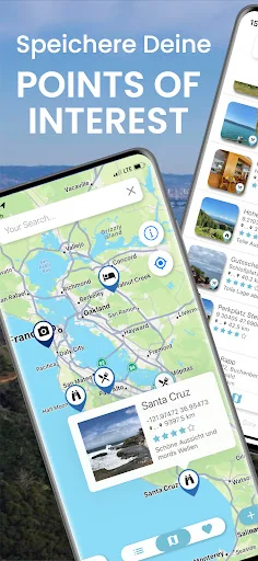 POI MAP, Your Location Tracker