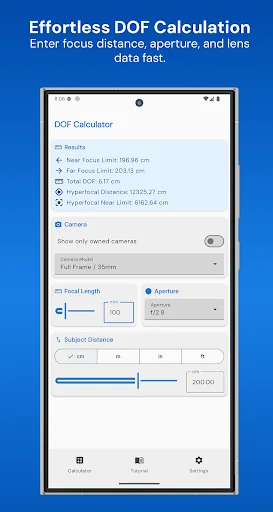 DOF Calculator PRO