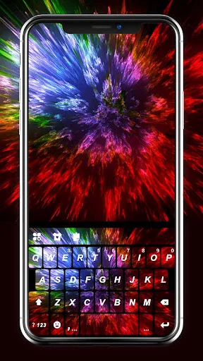 Color Splash Live Keyboard Bac