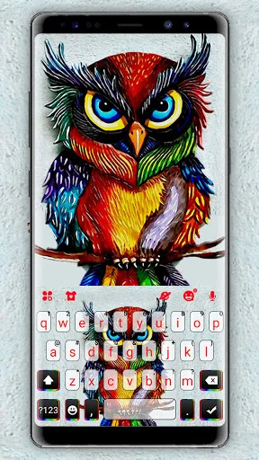 Colorful Cool Owl Theme