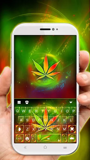 Colorful Rasta Keyboard Theme