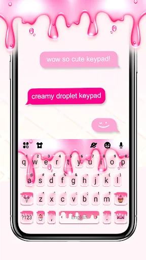 Creamy Drops Keyboard Theme