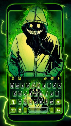 Creepy Devil Smile Keyboard Th