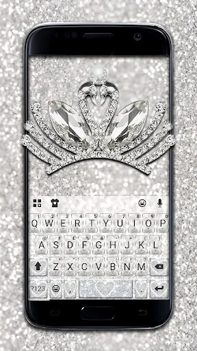 Diamond Tiara Keyboard Theme