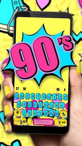 Doodle Graffiti 90s Keyboard T