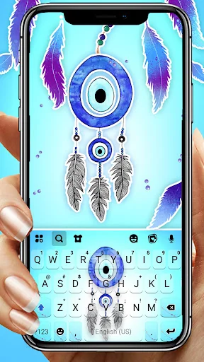 Evil Eye Dreamcatcher Keyboard