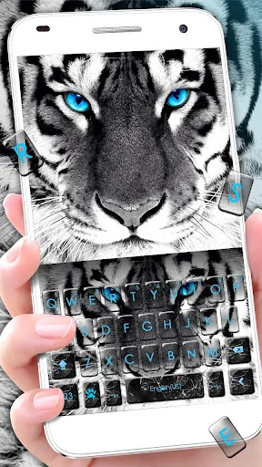 Fierce Tiger Eyes Keyboard The