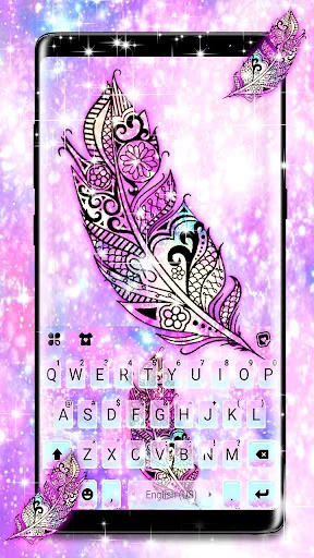 Galaxy Feather New Keyboard Ba
