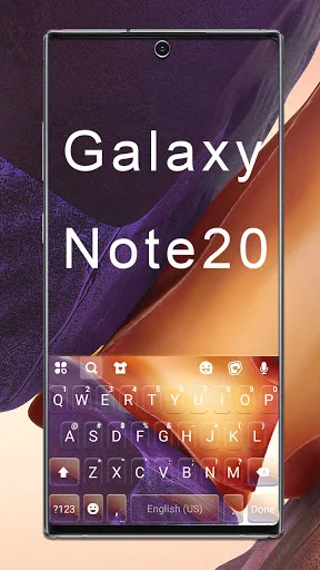 Galaxy Note20 Keyboard Backgro