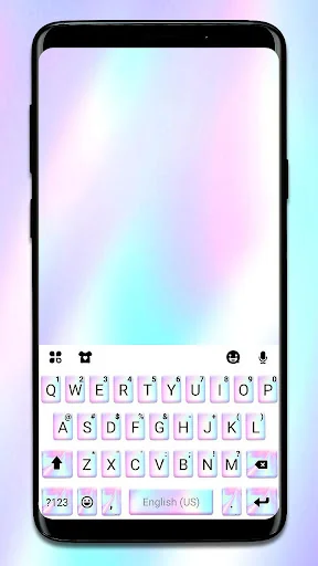 Gradient Laser Keyboard Theme