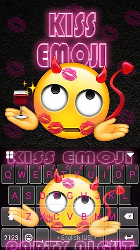 kissemoji Keyboard Theme
