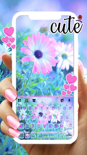 Soft Pink Flower Theme