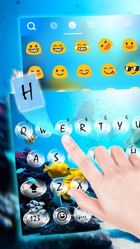 UnderwaterWorld Live Keyboard