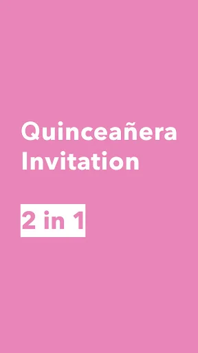 Create Quinceañera Invitation