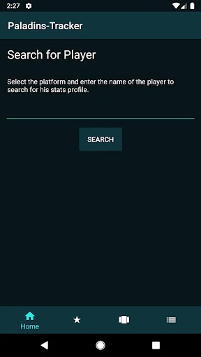 Player Tracker for Paladins