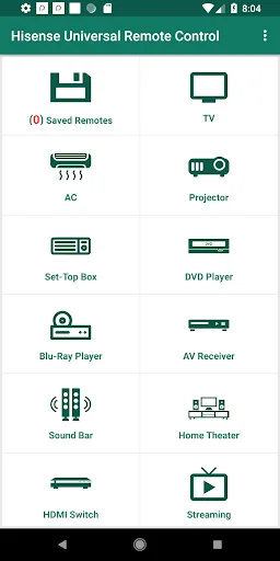 Hisense TV Remote