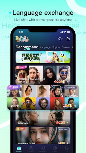Yeetalk - Chat, Talk & Learn