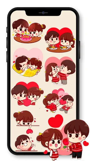 Love Stickers Valentine's Day