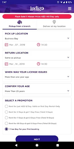 Indigo Rent A Car
