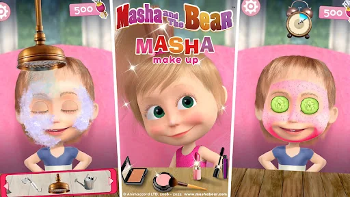 Masha and the Bear: Salon Game