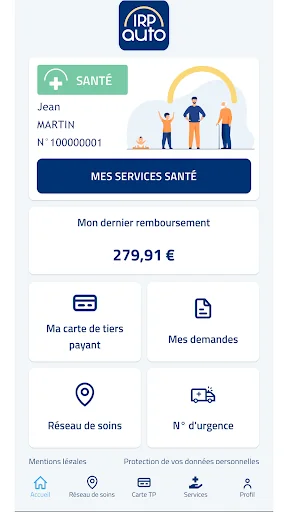 IRP AUTO Santé
