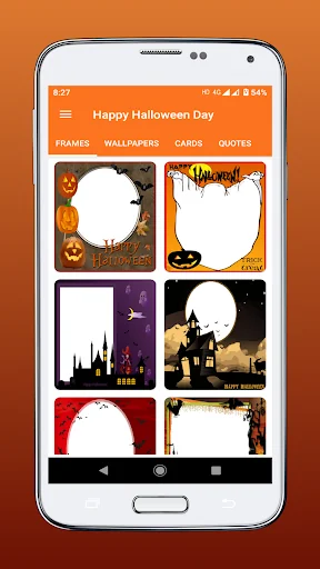 Halloween Cards & Photo Frames